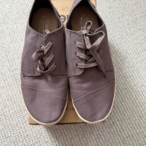 TOMS canvas lightweight Lace-Up Sneakers